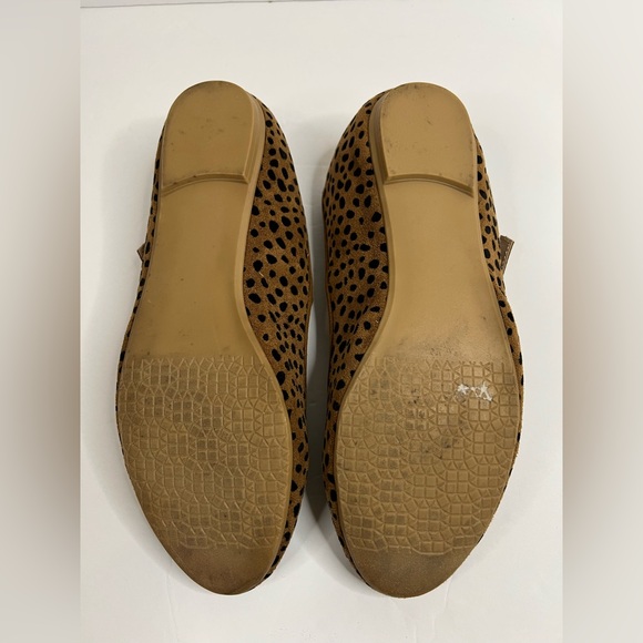 Isaac Mizrahi Leopard Mary Jane Flats - Picture 5 of 5